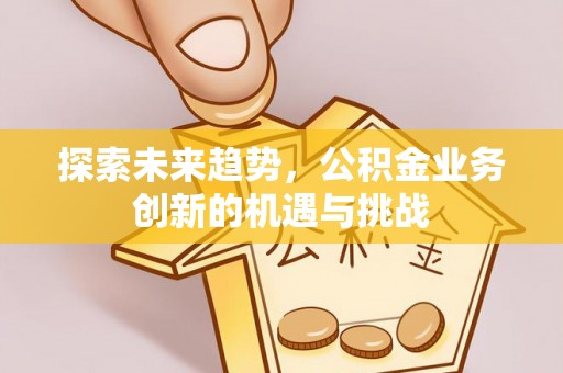 长葛探索未来趋势，公积金业务创新的机遇与挑战