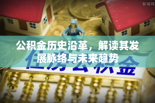 长葛公积金历史沿革，解读其发展脉络与未来趋势