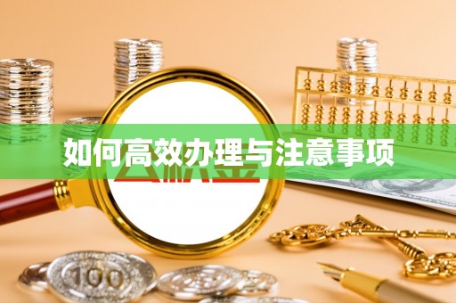 长葛如何高效办理与注意事项