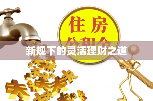 长葛新规下的灵活理财之道