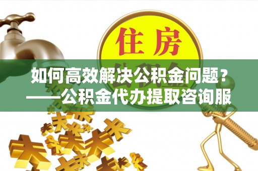长葛如何高效解决公积金问题？——公积金代办提取咨询服务指南