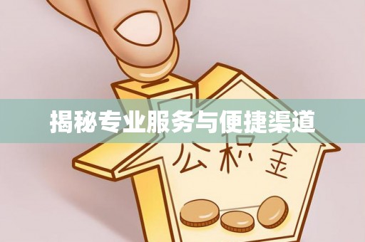 长葛揭秘专业服务与便捷渠道