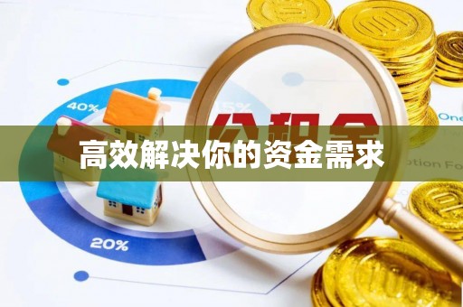 长葛高效解决你的资金需求