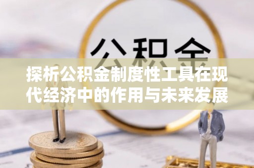 长葛探析公积金制度性工具在现代经济中的作用与未来发展趋势