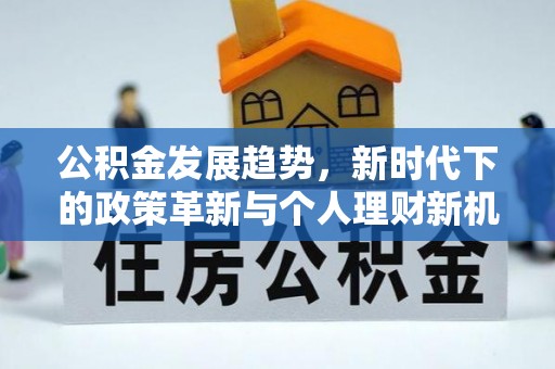 长葛公积金发展趋势，新时代下的政策革新与个人理财新机遇