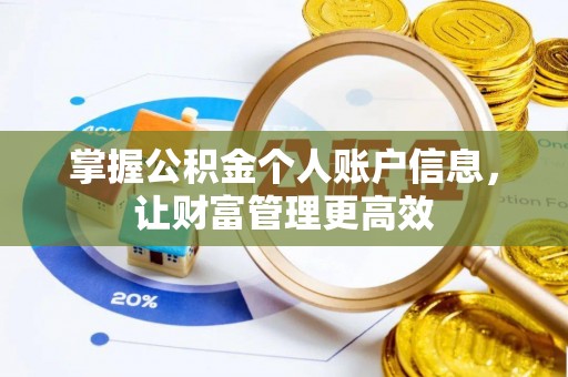长葛掌握公积金个人账户信息，让财富管理更高效