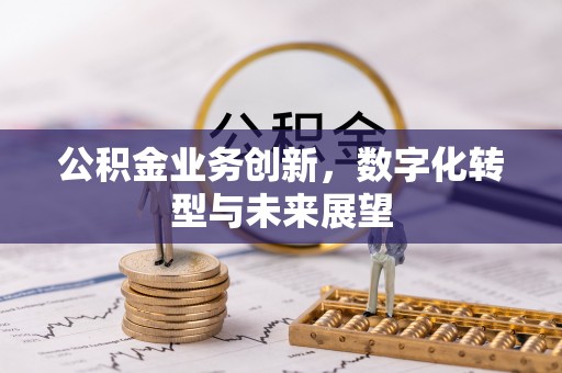 长葛公积金业务创新，数字化转型与未来展望