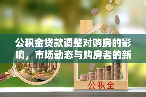 长葛公积金贷款调整对购房的影响，市场动态与购房者的新选择