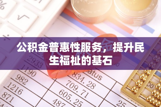 长葛公积金普惠性服务，提升民生福祉的基石
