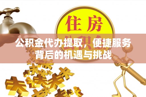 长葛公积金代办提取，便捷服务背后的机遇与挑战