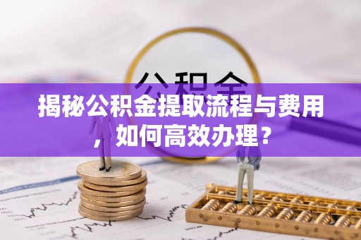 长葛揭秘公积金提取流程与费用，如何高效办理？